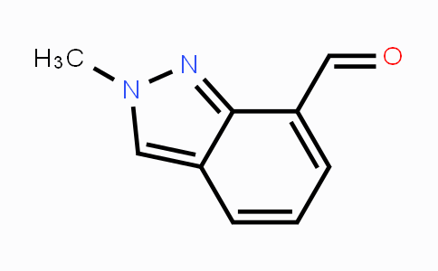 CAS No. 1337880-42-8, 2-Methyl-2H-indazole-7-carboxaldehyde