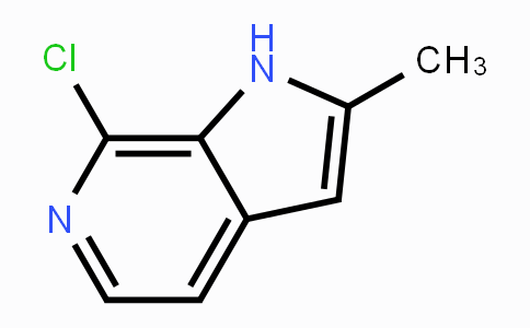 CAS No. 874013-97-5, 7-Chloro-2-methyl-1H-pyrrolo[2,3-c]pyridine