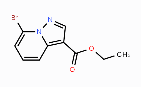 CAS No. 885276-77-7, Ethyl 7-bromopyrazolo[1,5-a]pyridine-3-carboxylate