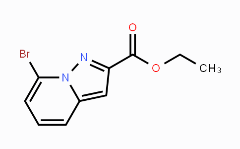 CAS No. 1363382-88-0, Ethyl 7-bromopyrazolo[1,5-a]pyridine-2-carboxylate