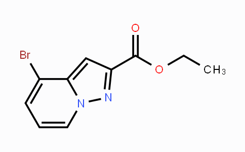 CAS No. 1363381-99-0, Ethyl 4-bromopyrazolo[1,5-a]pyridine-2-carboxylate