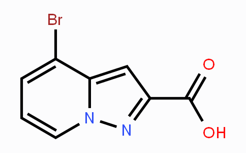 CAS No. 1363380-72-6, 4-Bromopyrazolo[1,5-a]pyridine-2-carboxylic acid