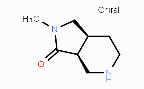 CAS No. 1363378-09-9, (3AS,7aS)-2-Methyl-octahydro-3H-pyrrolo[3,4-c]pyridin-3-one