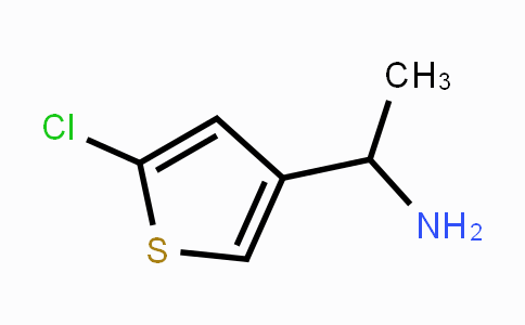 CAS No. 1363381-05-8, 1-(5-Chloro-thiophen-3-yl)ethylamine