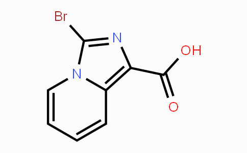 CAS No. 1119512-48-9, 3-Bromoimidazo[1,5-a]pyridine-1-carboxylic acid
