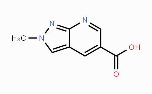 CAS No. 1363381-09-2, 2-Methyl-2H-pyrazolo[3,4-b]-pyridine-5-carboxylic acid