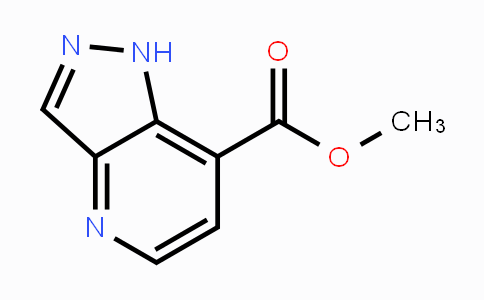 CAS No. 1363381-17-2, Methyl 1H-pyrazolo[4,3-b]pyridine-7-carboxylate