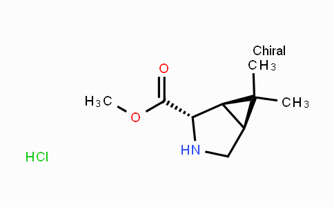 CAS No. 565456-77-1, Methyl (1R,2S,5S)-6,6-dimethyl-3-azabicyclo-[3.1.0]hexane-2-carboxylate hydrochloride
