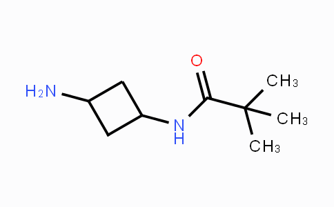 CAS No. 1156752-37-2, N-(3-Aminocyclobutyl)-2,2-dimethylpropanamide