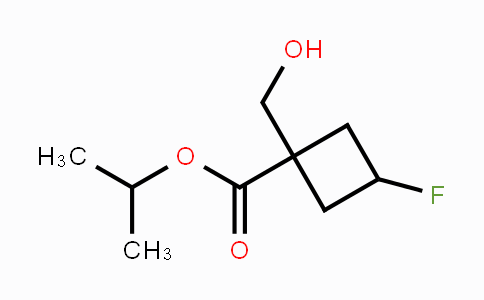 CAS No. 1403766-71-1, 3-Fluoro-1-hydroxymethyl-cyclobutanecarboxylic acid isopropyl ester