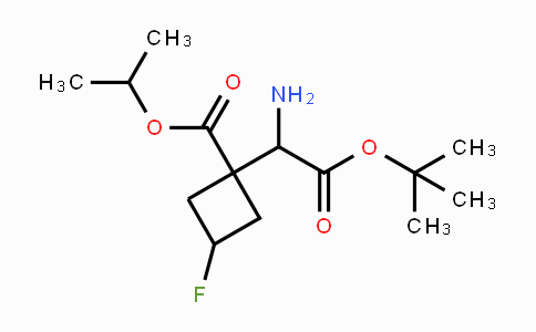 CAS No. 1403767-16-7, 1-(Boc-aminomethyl)-3-fluorocyclobutanecarboxylic acid isopropyl ester