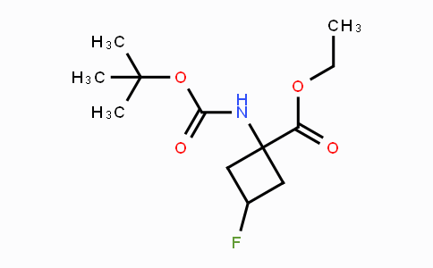 CAS No. 1403766-93-7, Ethyl 1-(Boc-amino)-3-fluorocyclobutanecarboxylate