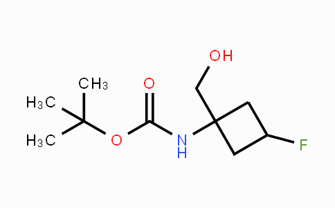 CAS No. 1232365-48-8, 1-(Boc-amino)-3-fluorocyclobutane-1-methanol