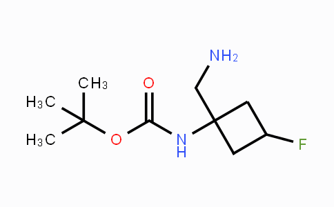 CAS No. 1363382-95-9, 1-(Boc-amino)-3-fluorocyclobutane-1-methylamine