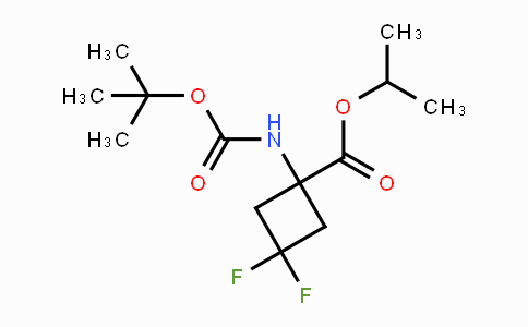 CAS No. 1403766-72-2, Isopropyl 1-(Boc-amino)-3,3-difluoro-cyclobutanecarboxylate