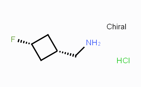CAS No. 1260670-53-8, cis-(3-Fluorocyclobutyl)methamine hydrochloride