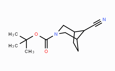 CAS No. 1341036-62-1, 3-Boc-8-cyano-3-azabicyclo[3.2.1]octane