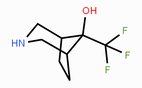 CAS No. 1251923-31-5, 8-Hydroxy-8-(trifluoromethyl)-3-azabicyclo[3.2.1]octane