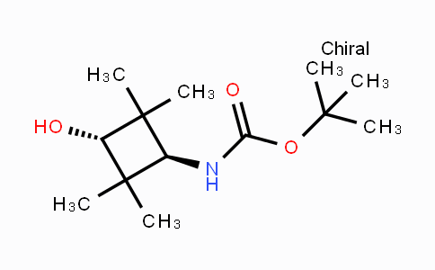 CAS No. 1338812-41-1, trans-tert-Butyl 3-hydroxy-2,2,4,4-(tetramethyl)cyclobutylcarbamate
