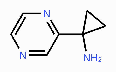 CAS No. 1159734-56-1, 1-(Pyrazin-2-yl)cyclopropan-1-amine