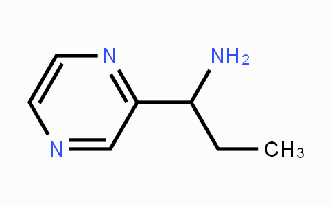 CAS No. 1182833-44-8, 1-(Pyrazin-2-yl)propan-1-amine