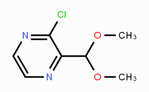 CAS No. 1363381-88-7, 2-Chloro-3-dimethoxymethylpyrazine