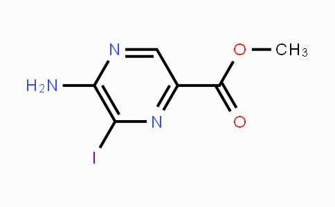 CAS No. 1363383-24-7, Methyl 5-amino-6-iodo-2-pyrazinecarboxylate