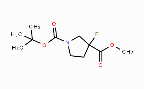 DY104778 | 942189-96-0 | Methyl 1-Boc-3-fluoropyrrolidine-3-carboxylate