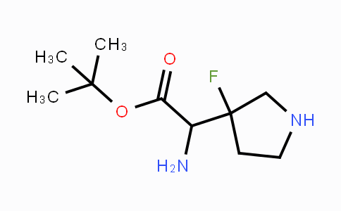 CAS No. 872716-26-2, 3-(Boc-aminomethyl)-3-fluoropyrrolidine