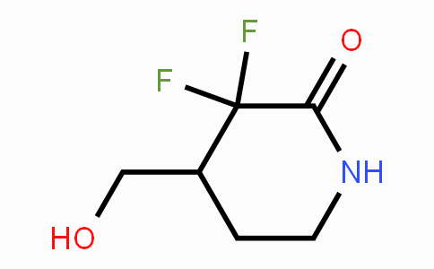 CAS No. 1258639-19-8, 3,3-Difluoro-4-(hydroxymethyl)piperidin-2-one