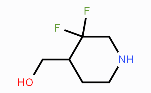 CAS No. 1258638-14-0, 3,3-Difluoro-4-(hydroxymethyl)piperidine