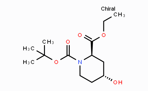 CAS No. 1363378-14-6, (2R,4R)-Ethyl 1-Boc-4-hydroxypiperidine-2-carboxylate