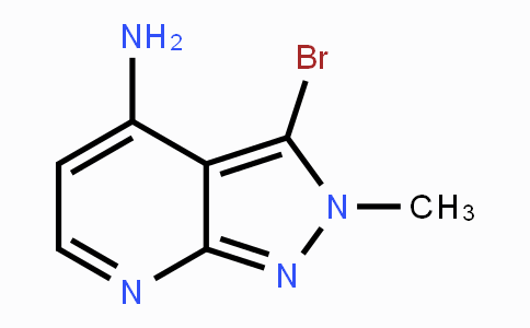 CAS No. 1363381-37-6, 4-AMino-3-bromo-2-methyl-2H-pyrazolo[3,4-b]pyridine