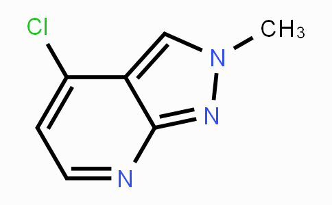 CAS No. 944501-84-2, 4-Chloro-2-methyl-2H-pyrazolo[3,4-b]pyridine