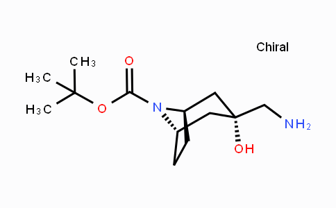 CAS No. 1363380-88-4, endo-3-Aminomethyl-3-hydroxy-8-Boc-8-azabicyclo[3.2.1]octane