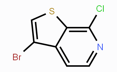 CAS No. 1315360-86-1, 3-Bromo-7-chlorothieno[2,3-c]pyridine