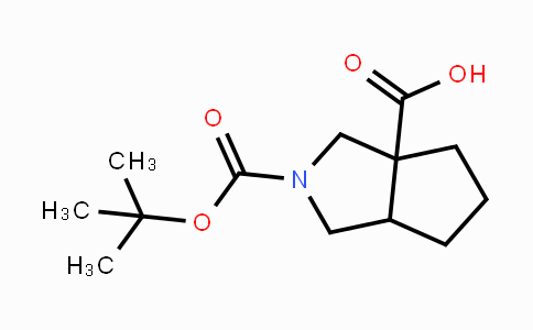 CAS No. 1314394-96-1, 2-Boc-octahydrocyclopenta[c]-pyrrole-3a-carboxylic acid