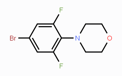 CAS No. 1408074-69-0, 4-(4-Bromo-2,6-difluorophenyl)morpholine
