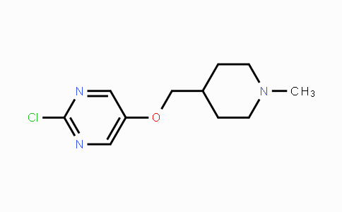 CAS No. 1408074-71-4, 2-Chloro-5-(1-methyl-piperidin-4-ylmethoxy)-pyrimidine
