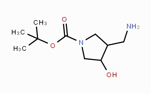 CAS No. 872715-62-3, 1-Boc-3-aminomethyl-4-hydroxypyrrolidine