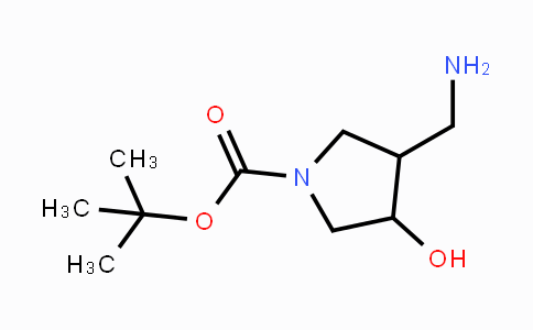 CAS No. 203503-49-5, 1-Boc-3-hydroxy-4-(aminomethyl)pyrrolidine