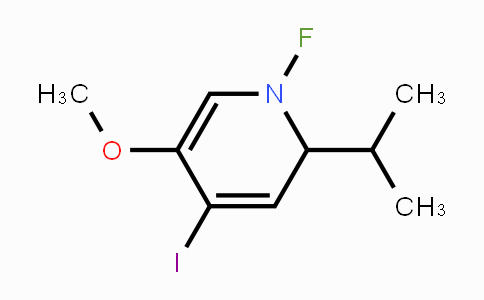 875446-57-4 | 1-Fluoro-4-iodo-2-isopropyl-5-methoxypyridine