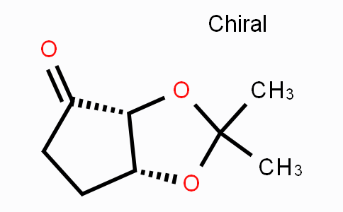 CAS No. 595581-64-9, (3AR,6aR)-Tetrahydro-2,2-dimethyl-4H-cyclopenta-1,3-dioxol-4-one