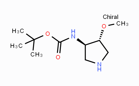 CAS No. 128739-92-4, trans-3-(Boc-amino)-4-methoxypyrrolidine
