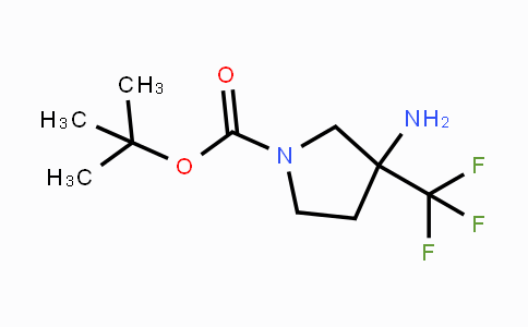 CAS No. 1260795-79-6, 1-Boc-3-amino-3-(trifluoromethyl)pyrrolidine