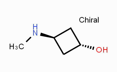 CAS No. 1033710-19-8, trans-3-(Methylamino)cyclobutan-1-ol