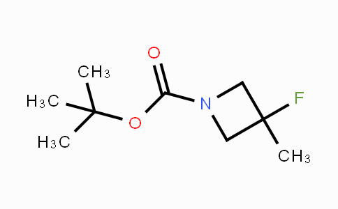 CAS No. 1314923-32-4, 1-Boc-3-fluoro-3-methylazetidine
