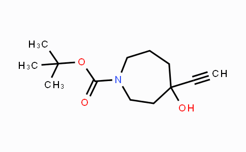 CAS No. 1408076-13-0, 1-Boc-4-ethynyl-4-hydroxyazepane