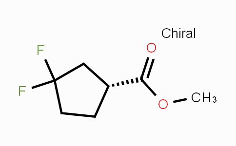 CAS No. 1408057-37-3, (R)-Methyl 3,3-difluorocyclopentanecarboxylate