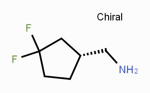CAS No. 1408057-42-0, (R)-3,3-Difluoro-cyclopentanemethanamine